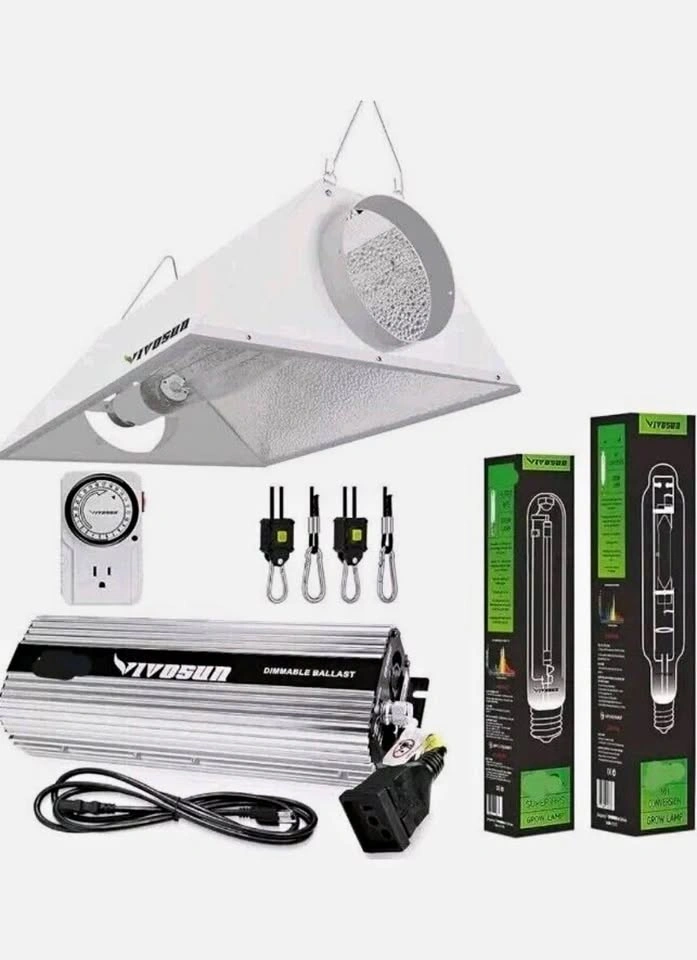Vivosun 1000W HPS/MH Grow Light Kit - Bundle