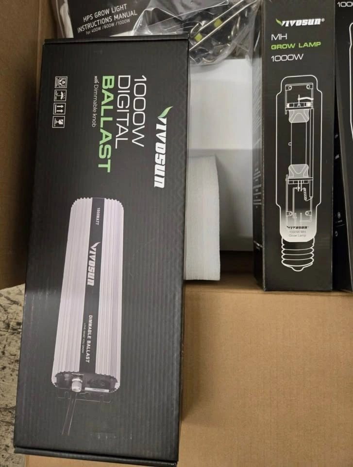 Vivosun 1000W HPS/MH Grow Light Kit - Bundle - photo 4