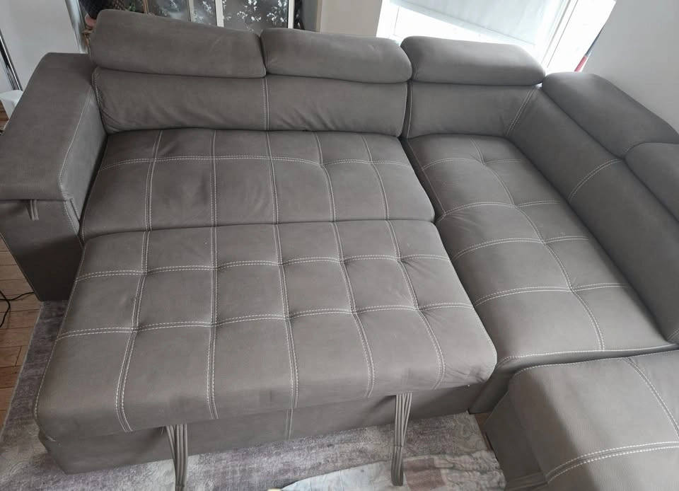 Sectional Sofa with Sleeper Bed and Storage - photo 5