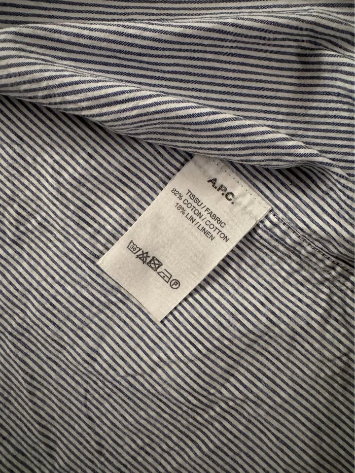 A.P.C. Casual shirt with thin stripe. - photo 3