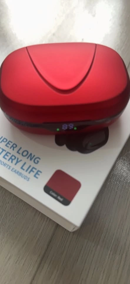 Wireless Sports Earbuds, Red - Open box but Not Used - photo 3