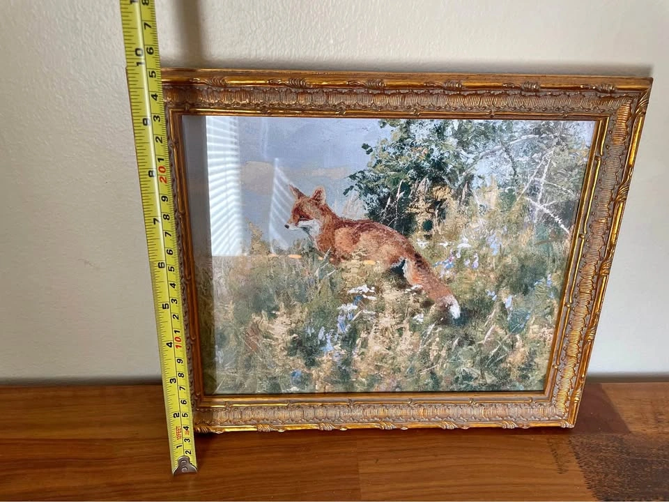 Framed Fox Print