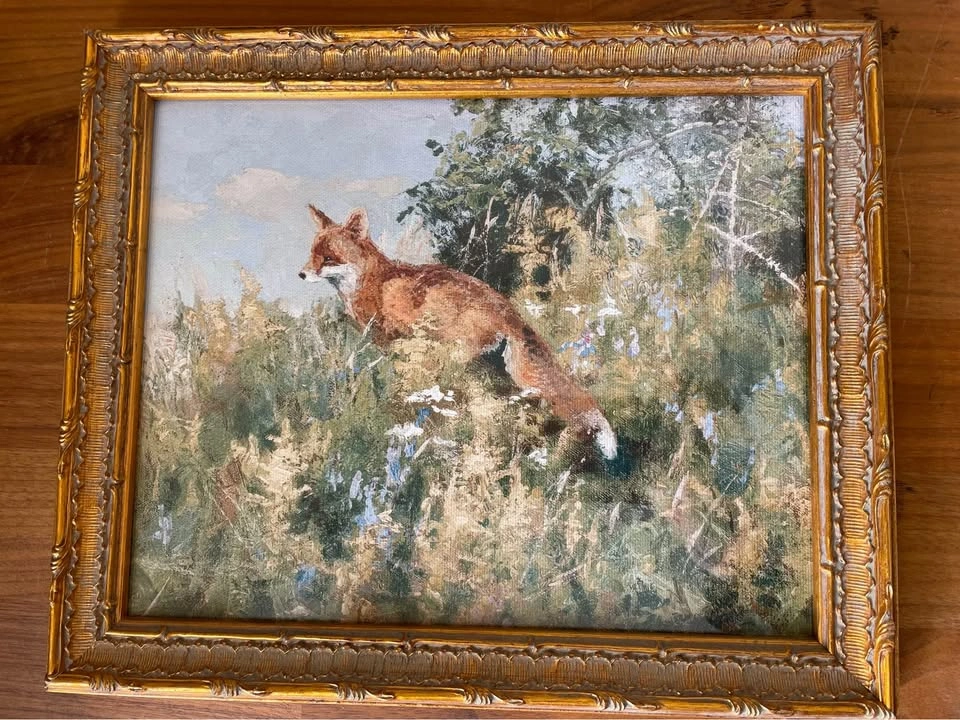 Framed Fox Print - photo 2