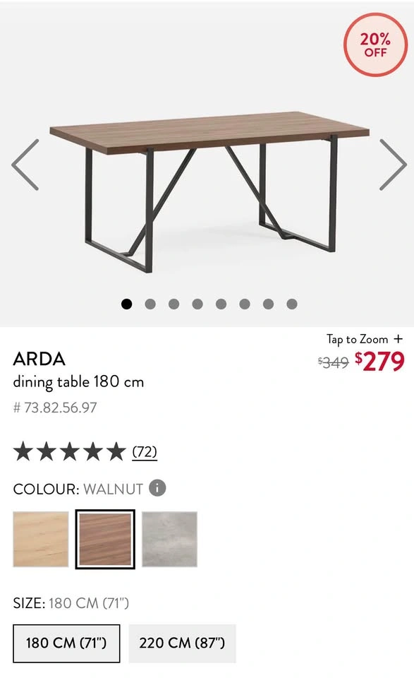 Structube ARDA Dining Table - photo 3