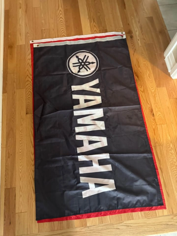 Honda and Yamaha Motocross Flags - photo 2