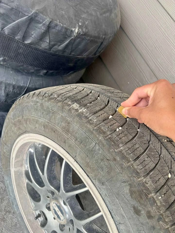 Michelin X-Ice Winter Tires 225/65 R18 on Rims - Set of 4