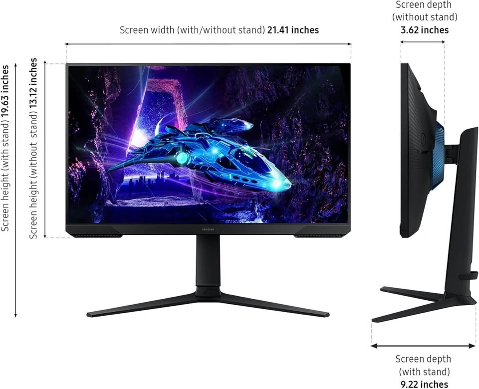 Samsung 24" Odyssey G3 Gaming Monitor FHD 180Hz - photo 3