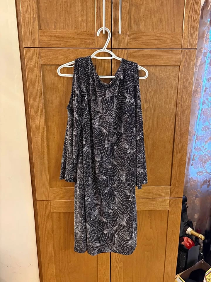 Laura size 14 rhinestone dress