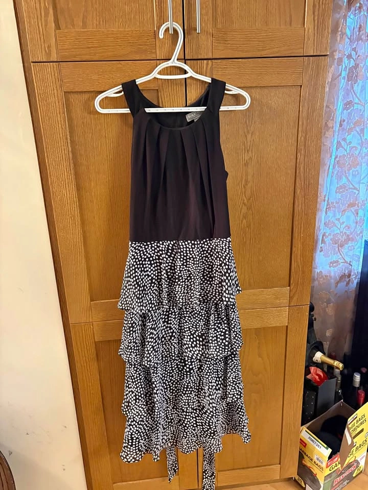 Size 14 Polka Dot Flowy Laura Dress