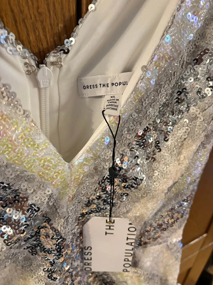 Dress the Population Sequin Dress - Size XL - photo 2