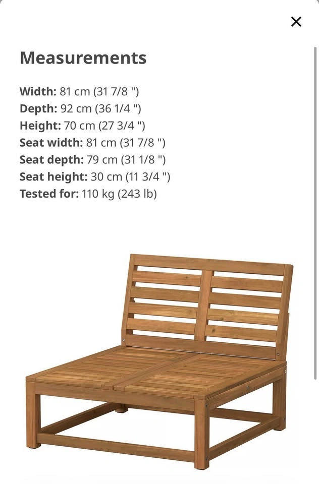 NÄMMARÖ Outdoor Living Set - photo 5