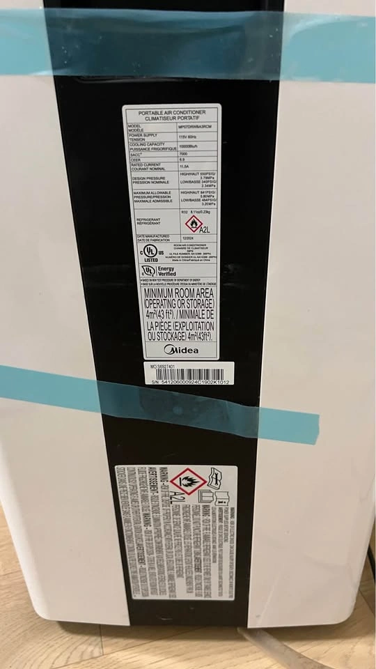 Midea Portable Air Conditioner - photo 2