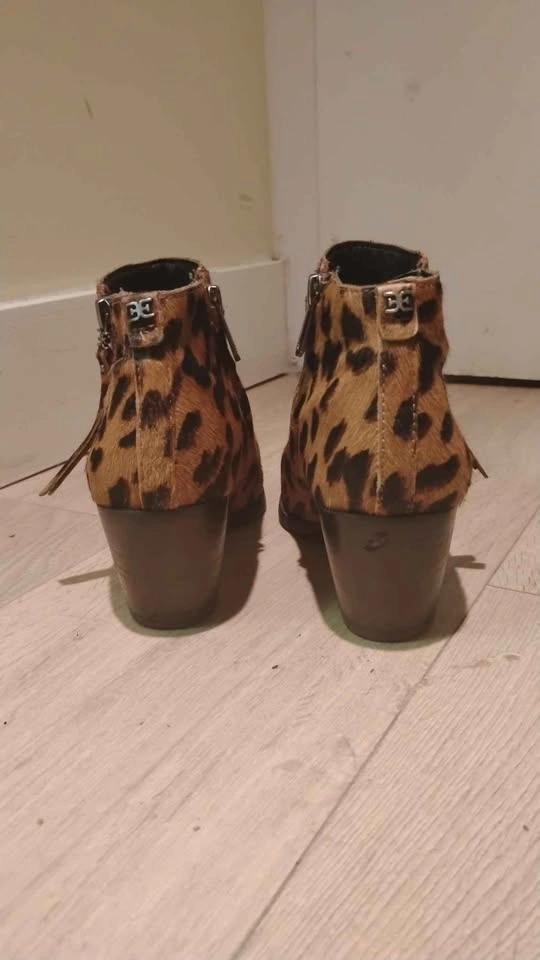 Leopard Print Ankle Boots - photo 2