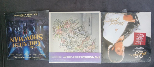 Brand New Vinyl Records – The National, Michael Jackson, The Gre
