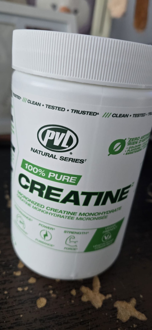 PVL 100% Pure Creatine Monohydrate Powder – 300g, Unflavoured