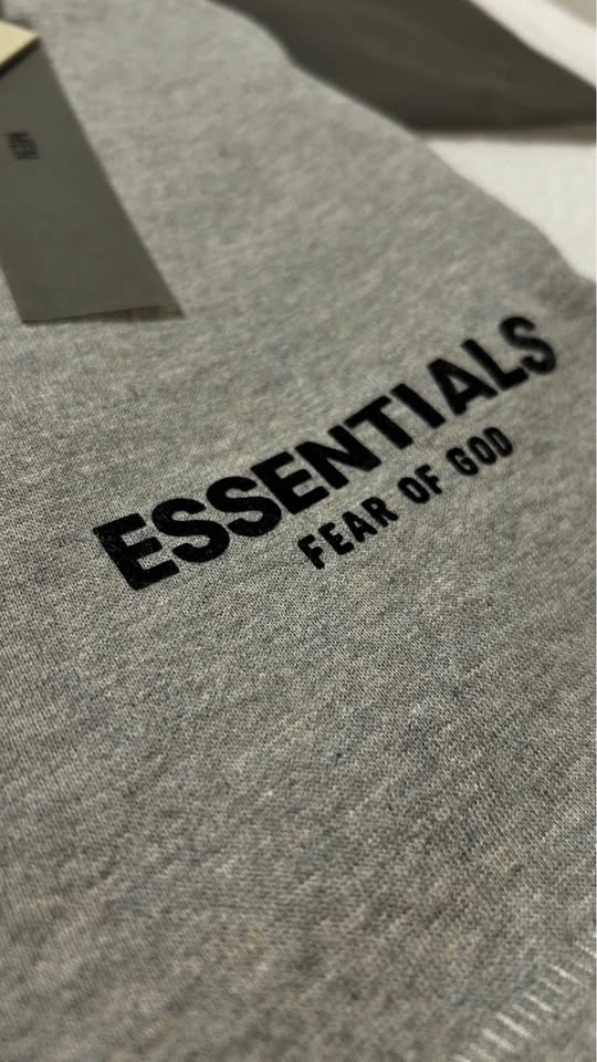 Essentials Fear of God Dark oatmeal Shorts - photo 2