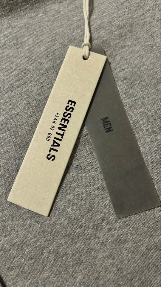 Essentials Fear of God Dark oatmeal Shorts - photo 5