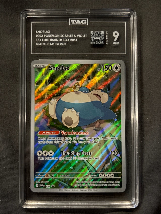 Snorlax 2023 Pokémon Scarlet & Violet 151 Elite Trainer Box