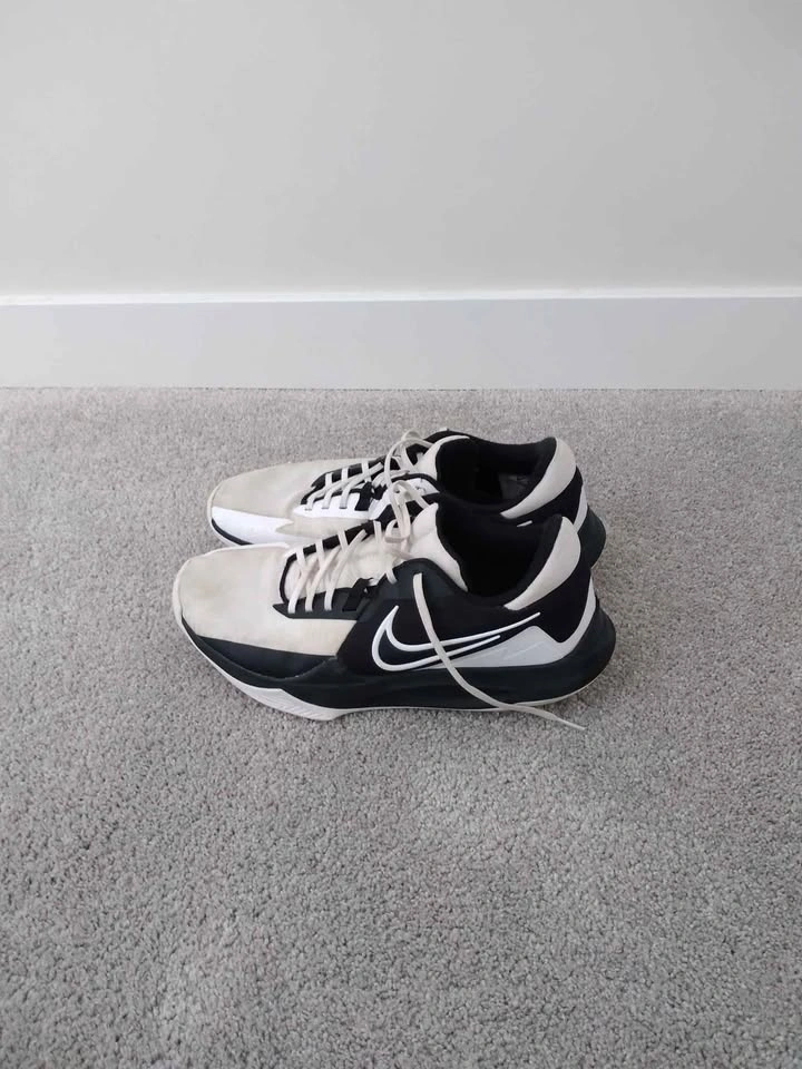 Nike Precision 6 Black & White, Size 12 - photo 2