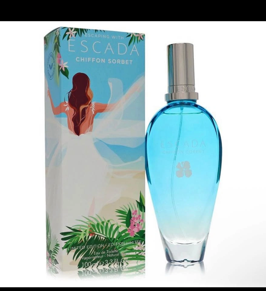 Limited Edition Escada Chiffon Sorbet EDT Spray 3.3 oz