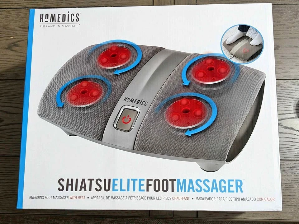 Shiatsu Foot Massager with Heat