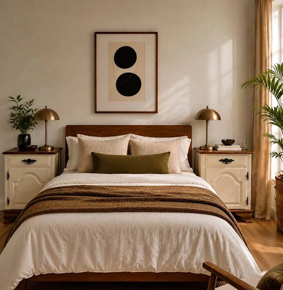 Modern Organic Inspired Nightstand Set