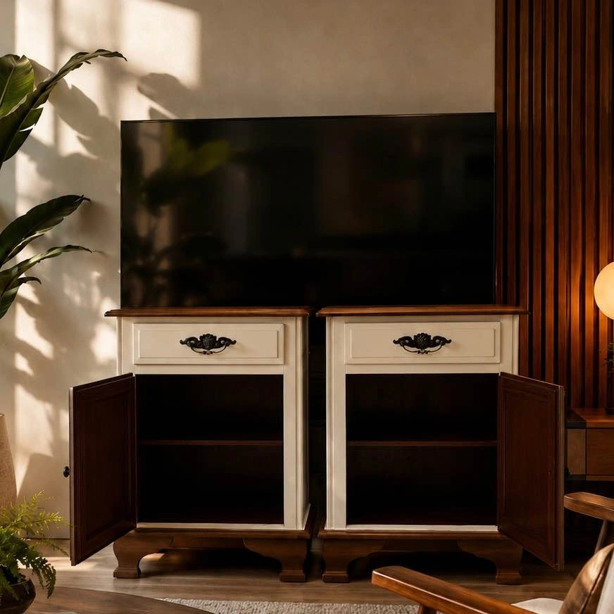 Modern Organic Inspired Nightstand Set - photo 3