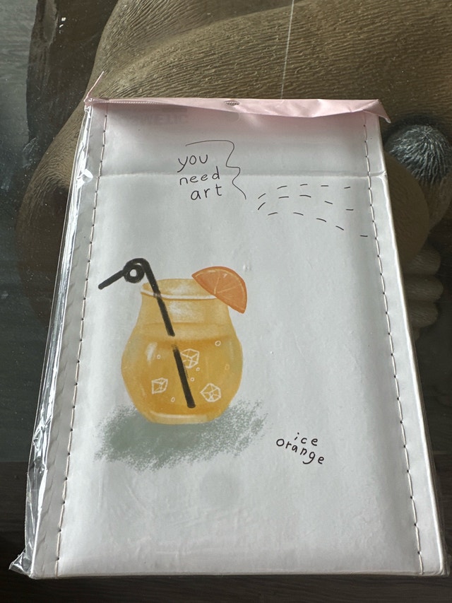 Cute Ice Orange Cosmetic Mirror - New