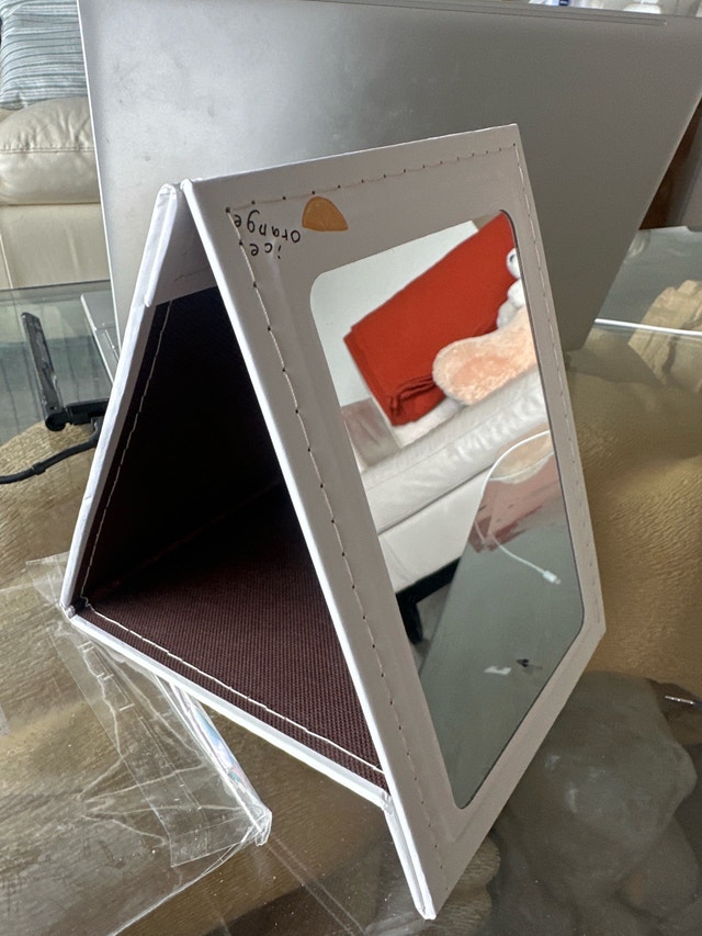 Cute Ice Orange Cosmetic Mirror - New - photo 3