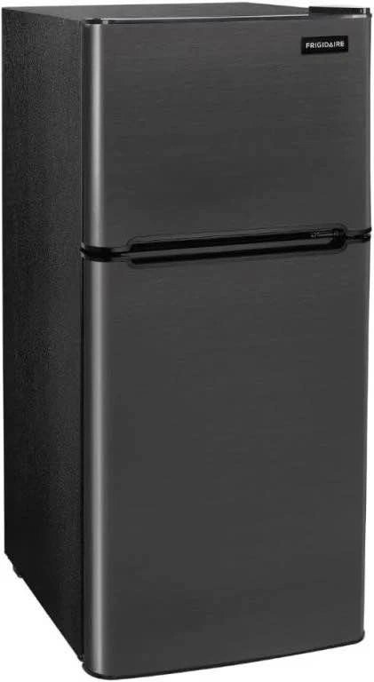 Frigidaire 4.6 Cu Ft Apartment Fridge w/ Freezer – Stainless – N - photo 3