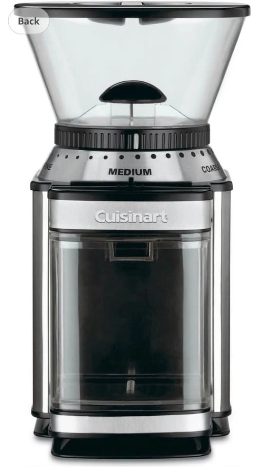 Cuisinart Burr Coffee Grinder DBM-8C - New in Box - photo 2