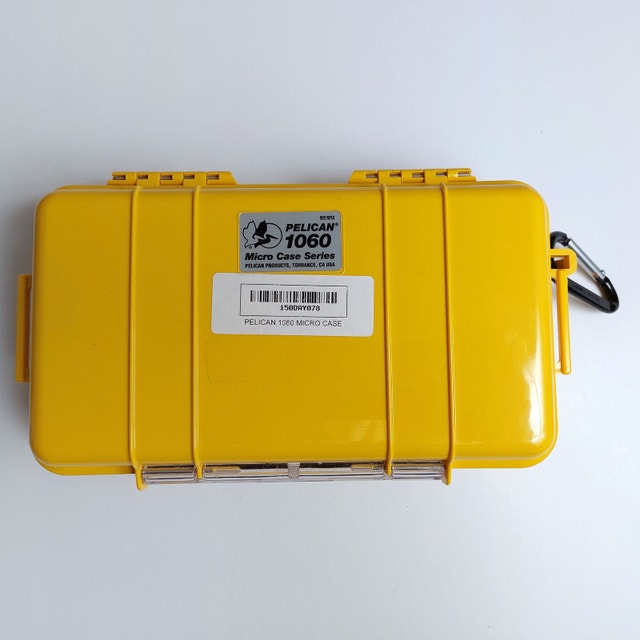New Pelican 1060 Micro Case Yellow Waterproof Protective Case