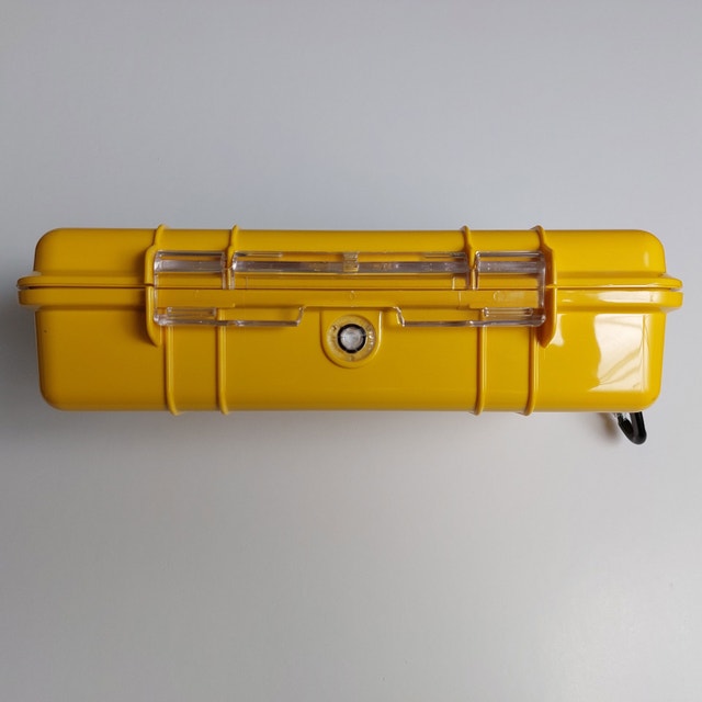 New Pelican 1060 Micro Case Yellow Waterproof Protective Case - photo 2