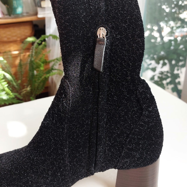 Andre Assous Venus Mid-Calf Womens Leather Sock Boots - photo 4