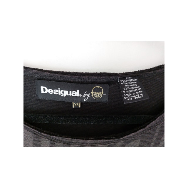 Desigual by Lacroix "Six" Long-Sleeve Top Black - photo 4