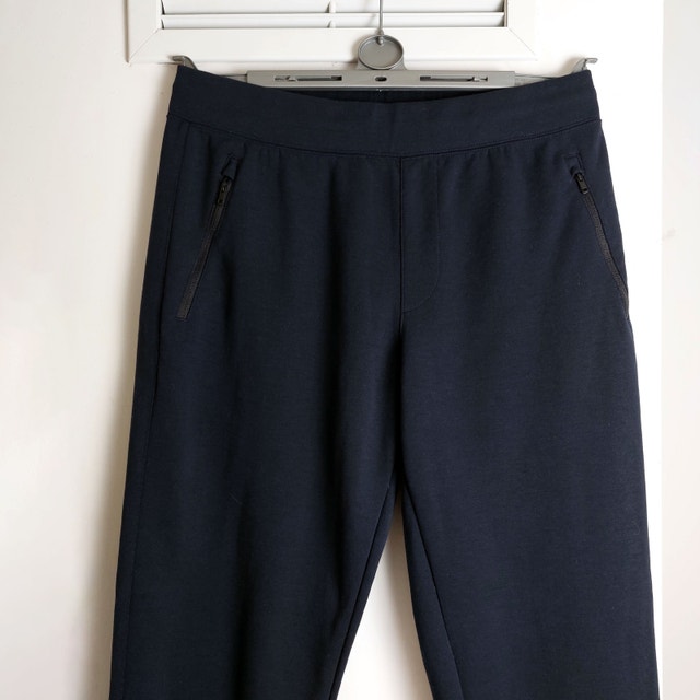 Uniqlo Men's Navy Jogger Pants - Zipper Pockets - Size L - photo 2