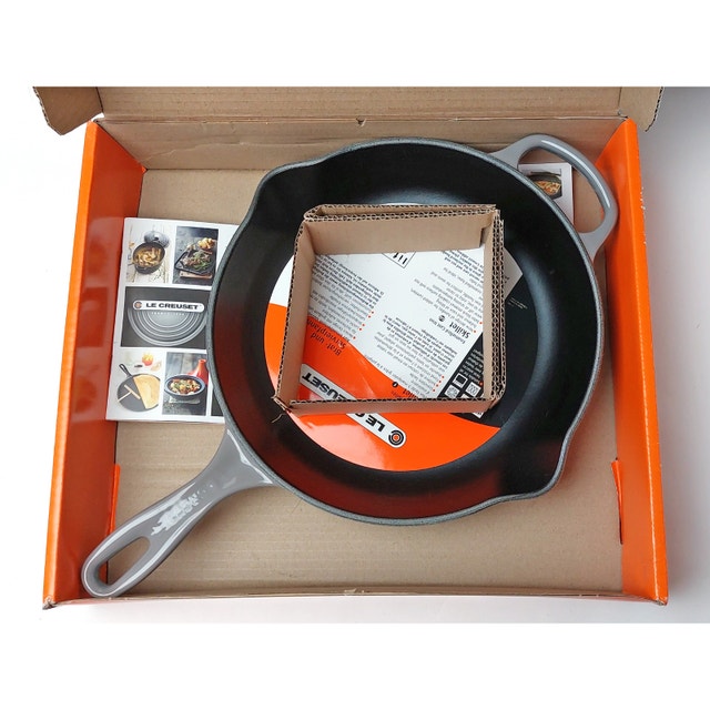 Le Creuset 10.25" Oyster Grey Skillet - Brand New