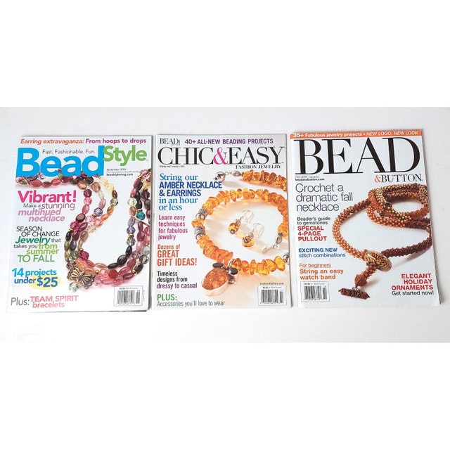 Bead & Button, Chic & Easy Beading, Bead Style Magazines