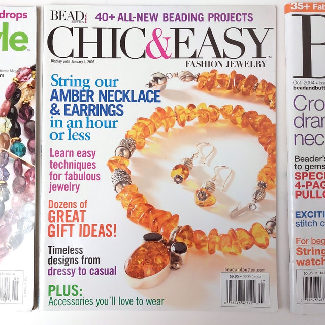 Bead & Button, Chic & Easy Beading, Bead Style Magazines - photo 3