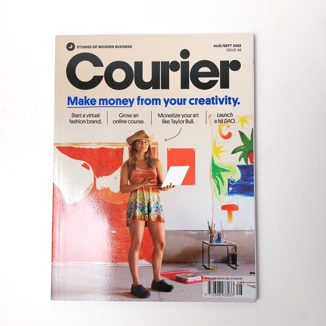 Courier Magazine Aug/Sept 2022 - Make Money From Your Creativity