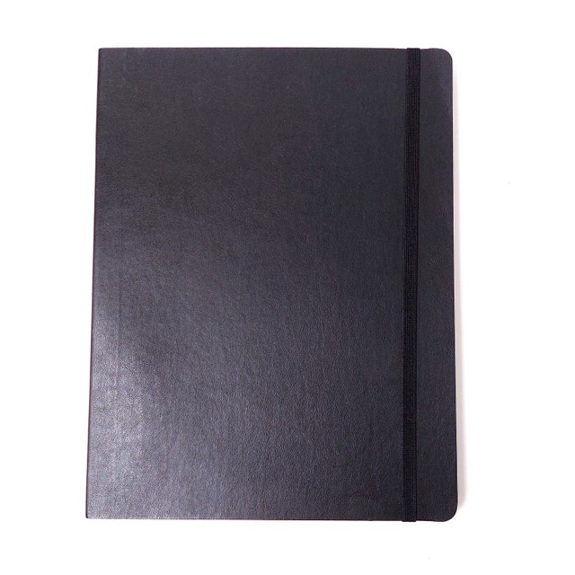 Moleskine Classic Notebook, Soft Cover, XL (7.5" x 9.5") Plain/B