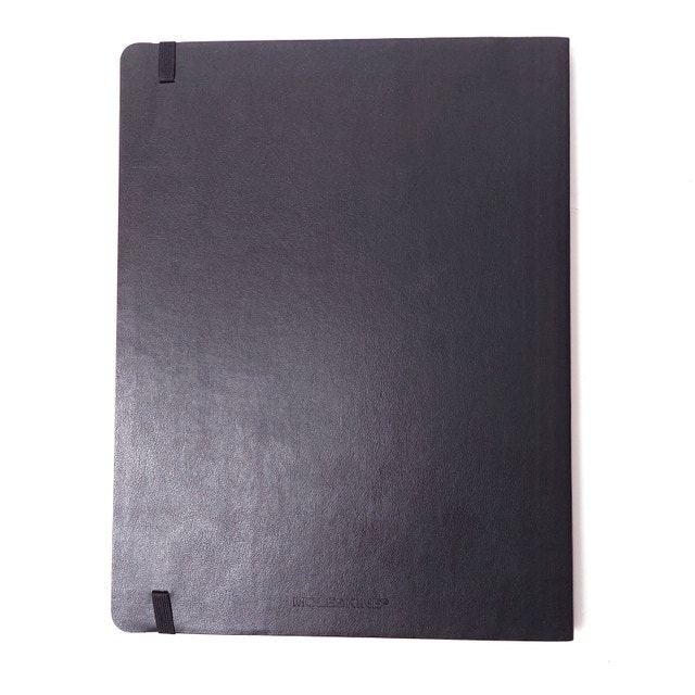 Moleskine Classic Notebook, Soft Cover, XL (7.5" x 9.5") Plain/B - photo 3