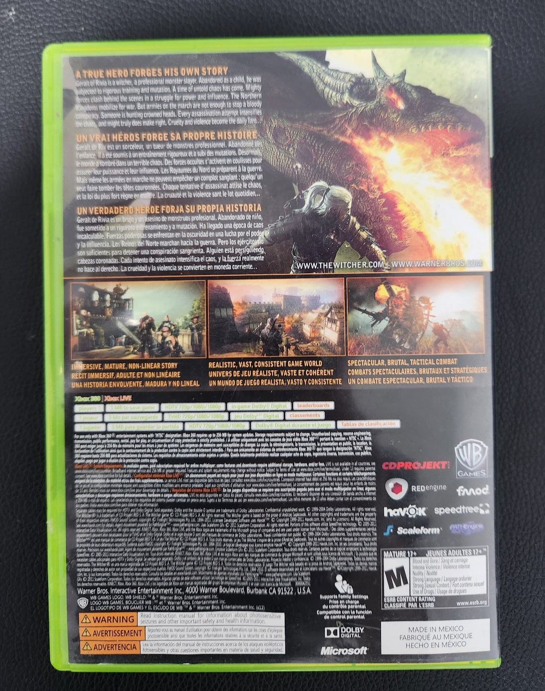 The Witcher 2: Assassins Of Kings (Xbox 360) - photo 2