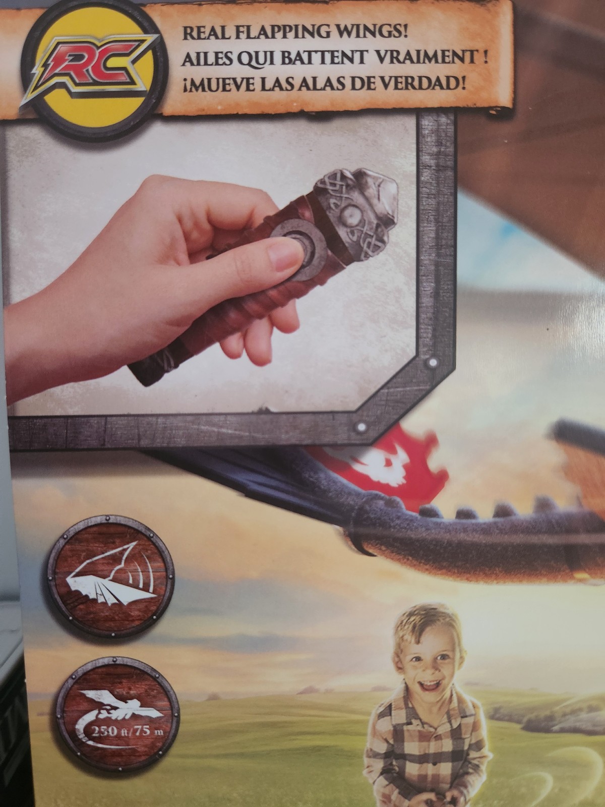 How To Train Your Dragon 2 RC Flying Toothless Toy - photo 4