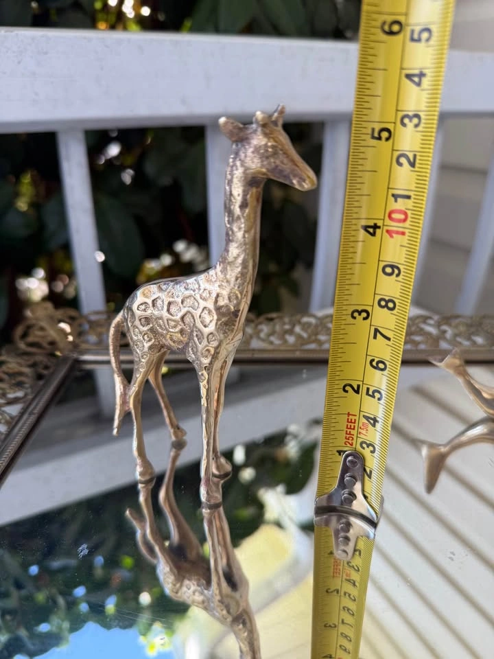 Vintage miniature brass figurines - photo 2