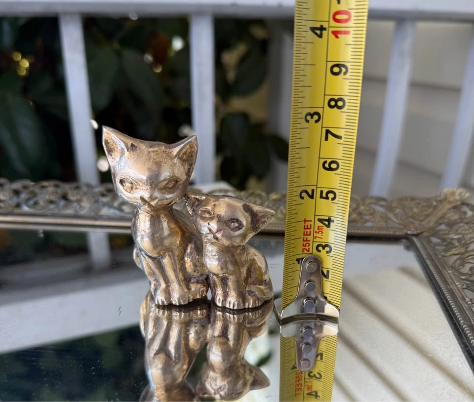 Vintage miniature brass figurines - photo 4