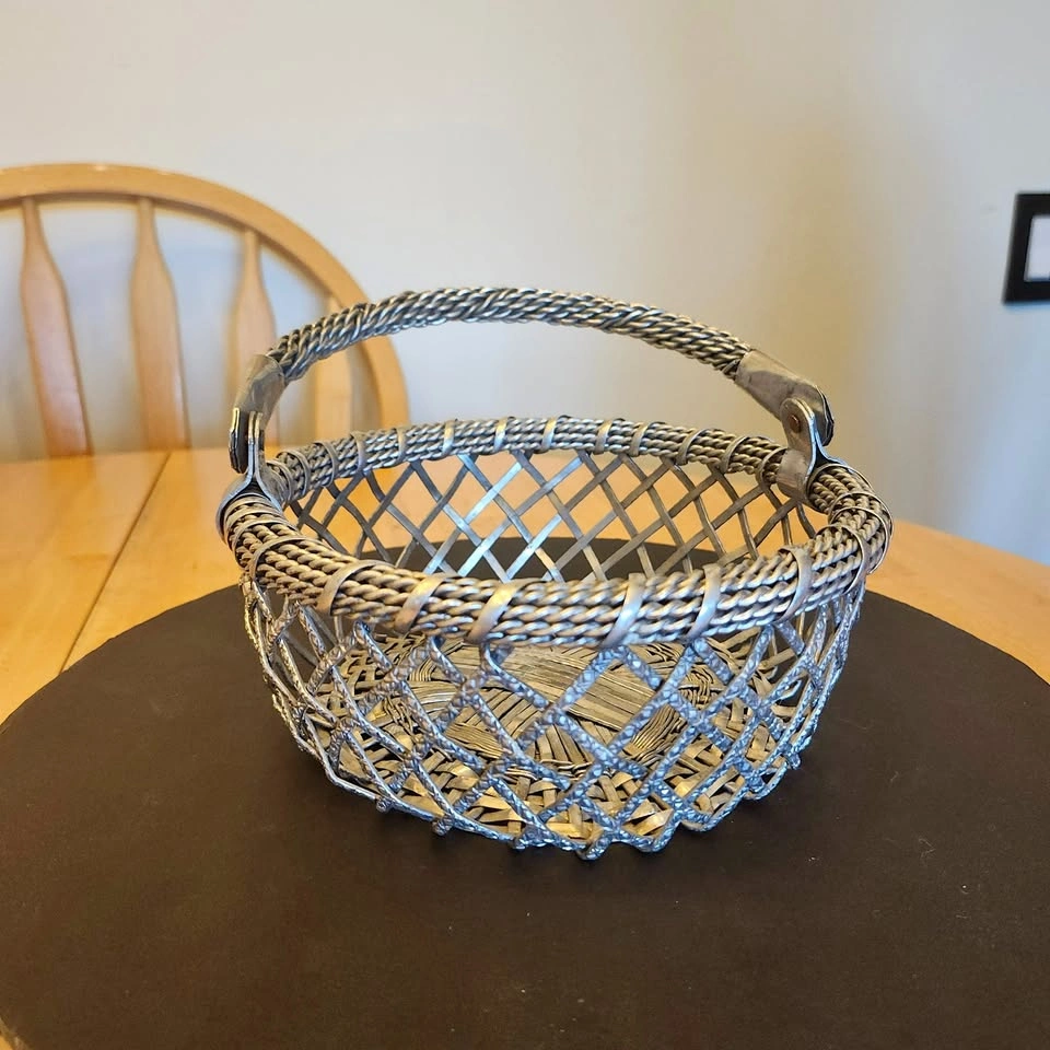 Metal and Wire Basket
