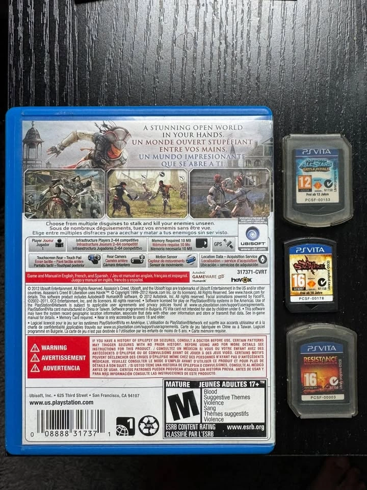 PS Vita Games - 4 Titles - photo 2