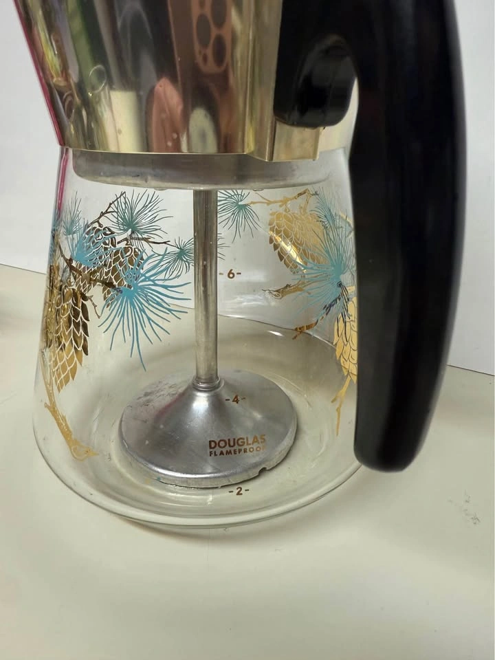 Vintage MCM Libbey David Douglas Percolator Set - photo 3