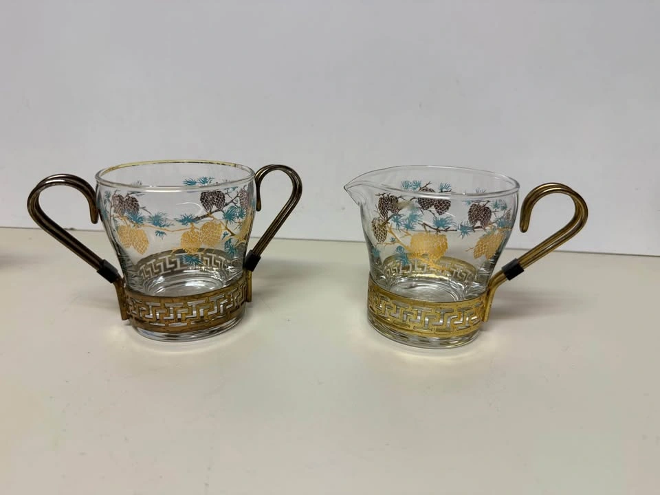 Vintage MCM Libbey David Douglas Percolator Set - photo 4